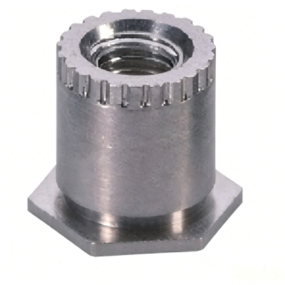 Hexagonal Flange Ground Press-Fit Standoff