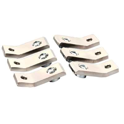 Bent Bracket With Welded Nut