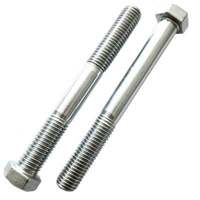 Hex Head Partial Thread Bolt, Galvanized Long Half Thread Hex Screw