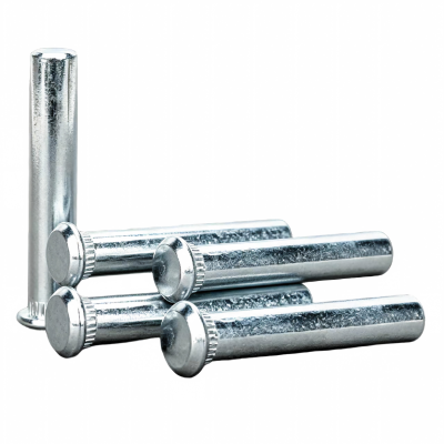 Knurled Flush Head Half Hollow Rivet, Galvanized Anti-Slip Locating Rivet